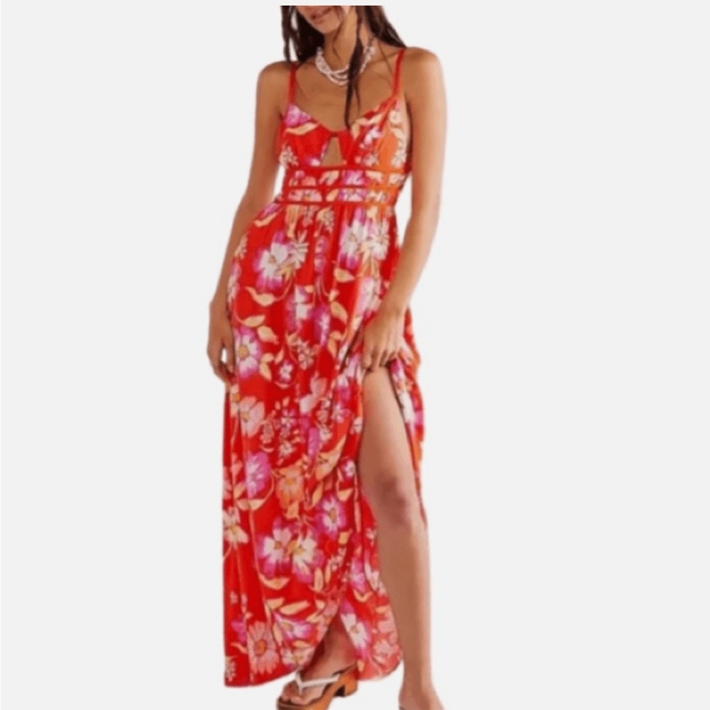 Wisteria tropical resort FP dress